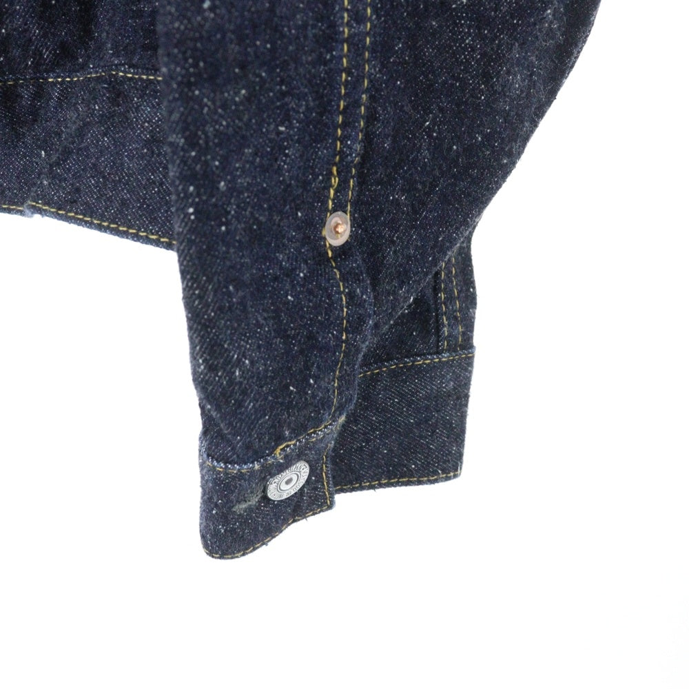 New Manual(ニュー マニュアル) #006 LV 2nd T-BACK JACKET JK-YY-0003 セカンドデニムジャケット インディゴブルー Tバック ワンウォッシュ