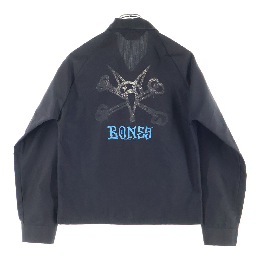 POWELL PERALTA(パウエルペラルタ) 80S VINTAGE SPORTMASTER BONES ZZIP UP BLOUSSON スポーツ マスター ジップアップ ブルゾン ブラック