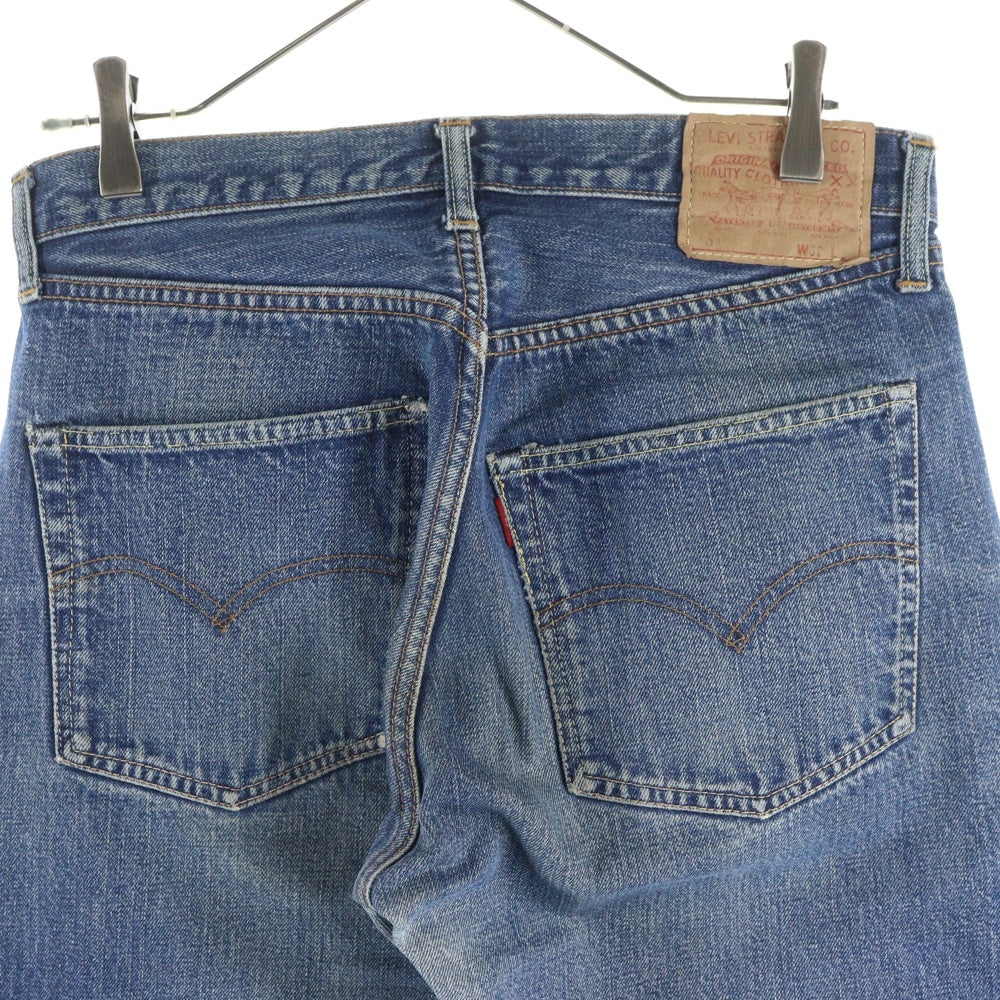 Levi's(リーバイス) 60-70s 501 BIGE後期 並行ステッチ 不均等V ボタン裏無刻印 ストレートデニムパンツ インディゴ