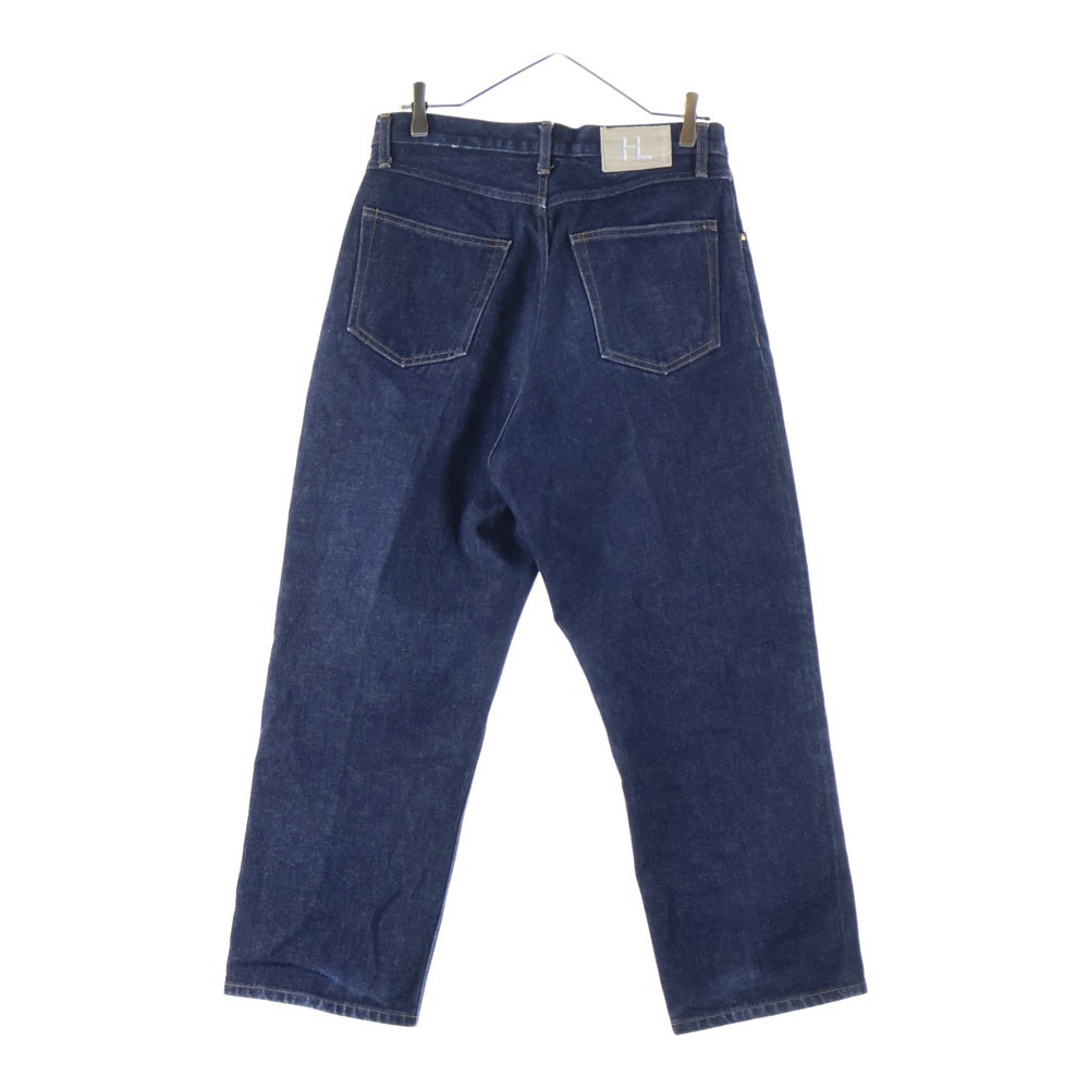 HERILL(ヘリル) 15oz 4PK TUCK DENIM PANTS タック入り デニムスラックス ワイドトラウザーズ リジット ジーンズ インディゴ 21-030-HL-8000-1