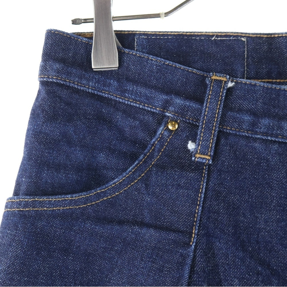 HERILL(ヘリル) 15oz 4PK TUCK DENIM PANTS タック入り デニムスラックス ワイドトラウザーズ リジット ジーンズ インディゴ 21-030-HL-8000-1