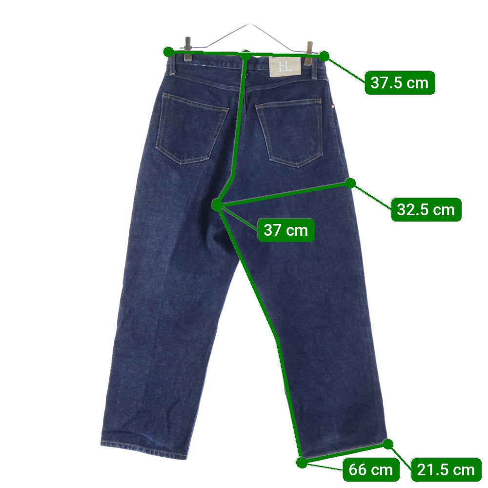 HERILL(ヘリル) 15oz 4PK TUCK DENIM PANTS タック入り デニムスラックス ワイドトラウザーズ リジット ジーンズ インディゴ 21-030-HL-8000-1