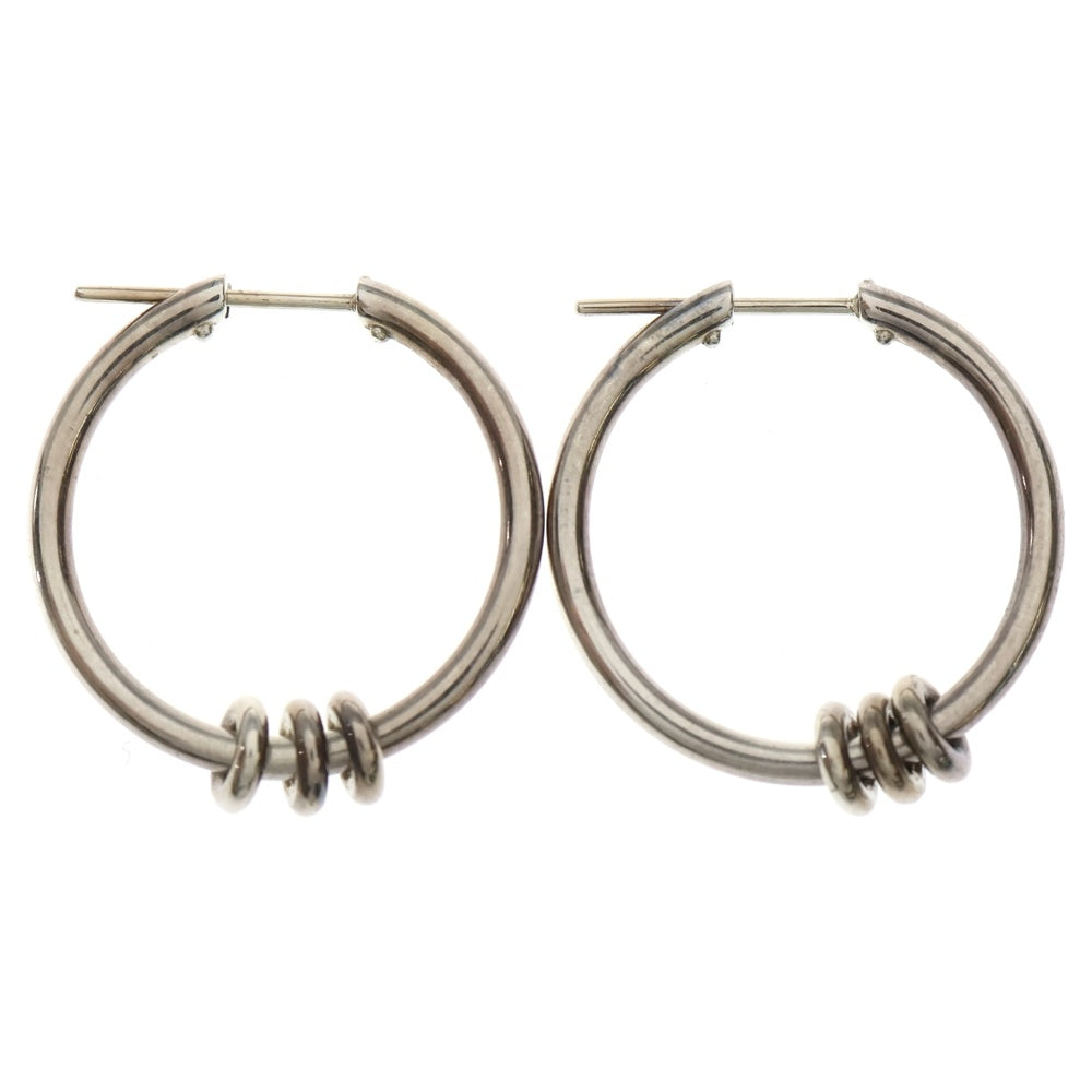 Spinelli Kilcollin(スピネリキルコリン) ARGO HOOP 3連装飾 フープピアス セット シルバー