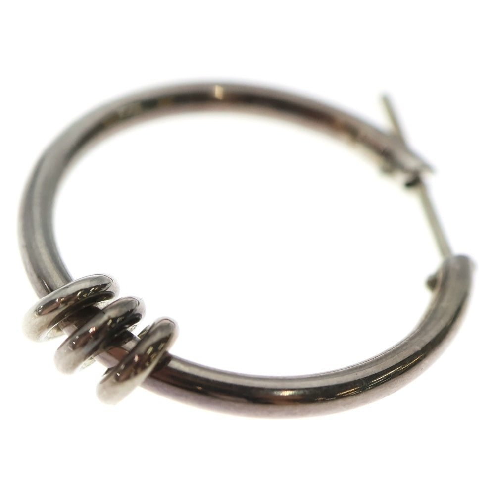 Spinelli Kilcollin(スピネリキルコリン) ARGO HOOP 3連装飾 フープピアス セット シルバー
