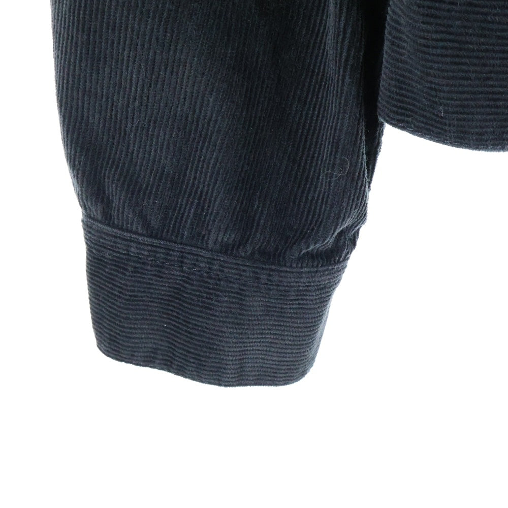 CELINE(セリーヌ) Corduroy Trucker Jacket ロゴワッペンコーデュロイトラッカージャケット 2Q757665W 08LH ブラック