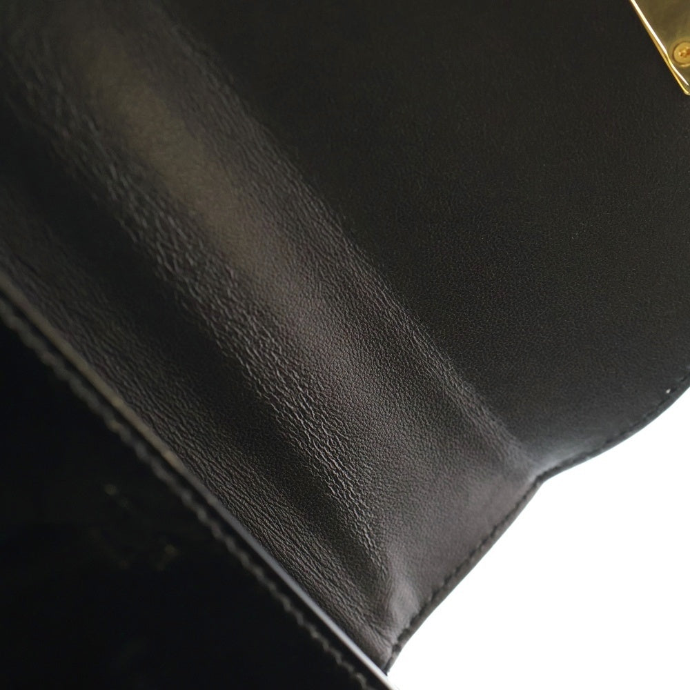 CELINE(セリーヌ) SMALL BOX BLANDINE BAG 118593FY1.38NO スモールボックス ブランディン 2WAY チェーンショルダー ハンドバッグ パテントレザー ゴールド金具 レディース