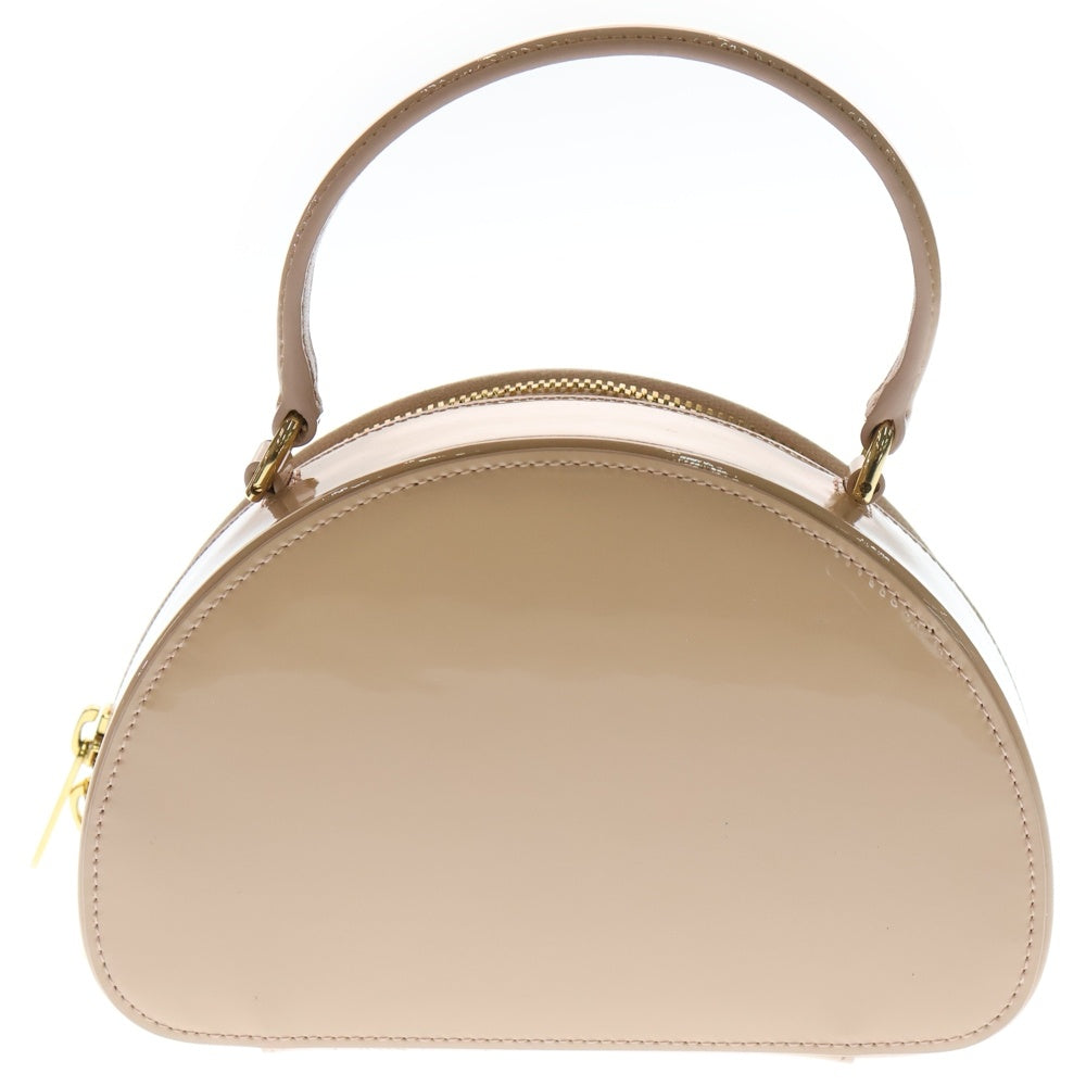 CELINE(セリーヌ) HALF MOON CASE 10K643GEC.03PD ハーフムーンケース パテントケース ショルダーバッグ ピンクベージュ レディース