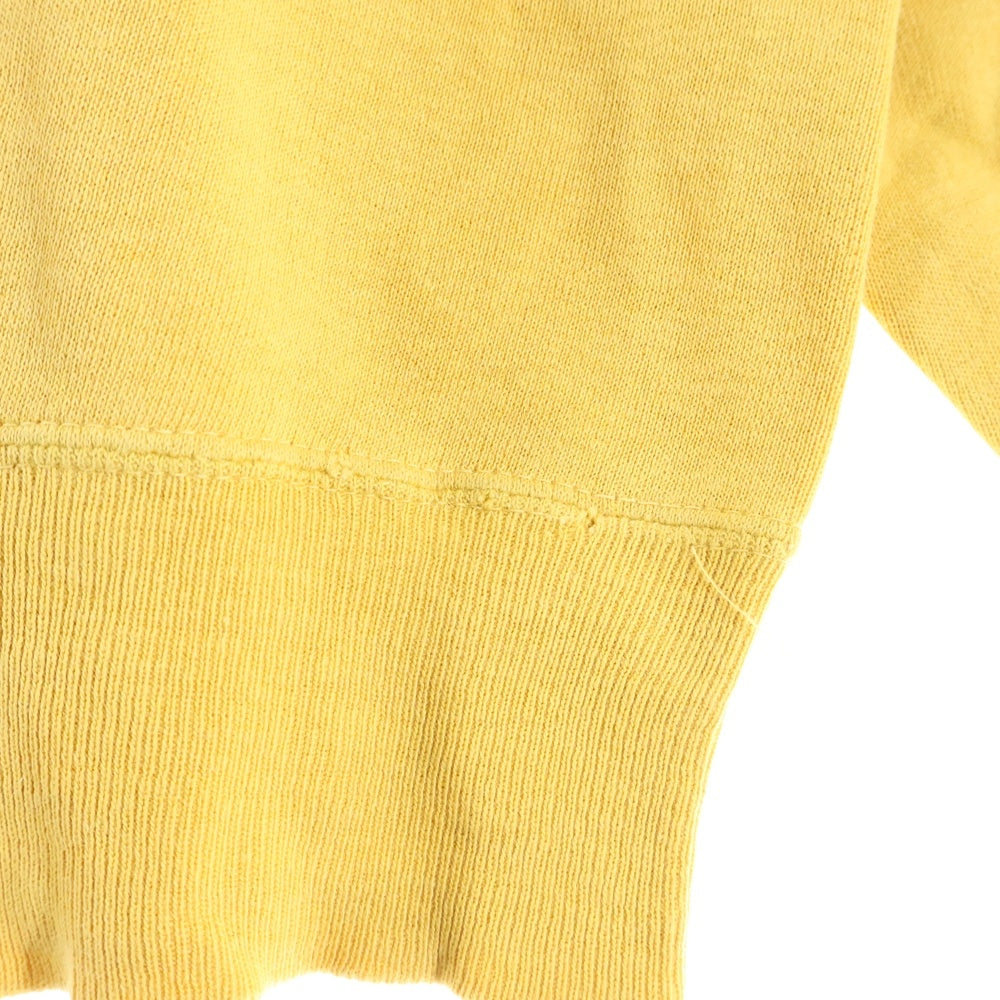 VINTAGE(ヴィンテージ) 50S SOUTHERN CALIFORNIA FLOCKY SWEAT 南カリフォルニア フロッキー スウェット イエロー