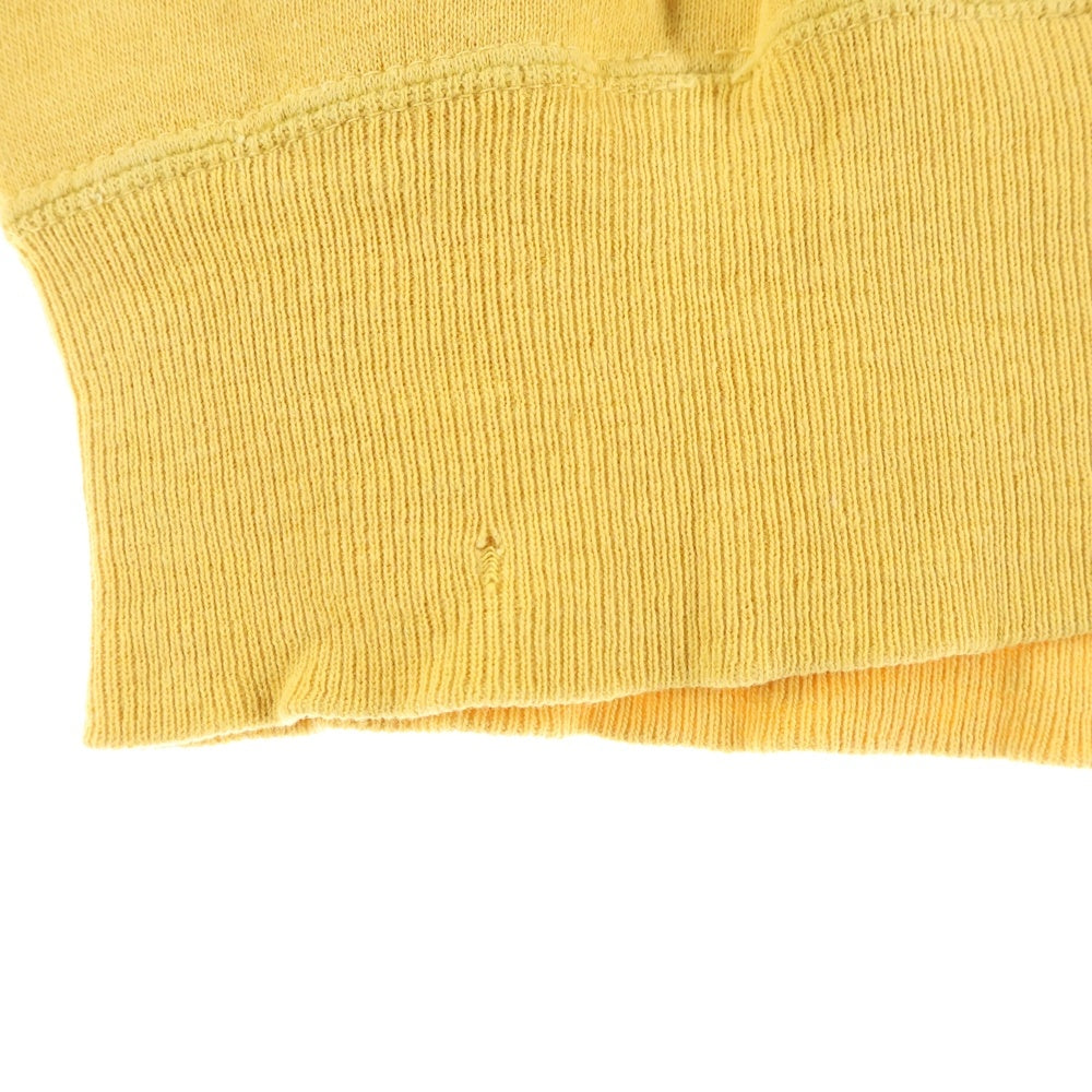 VINTAGE(ヴィンテージ) 50S SOUTHERN CALIFORNIA FLOCKY SWEAT 南カリフォルニア フロッキー スウェット イエロー