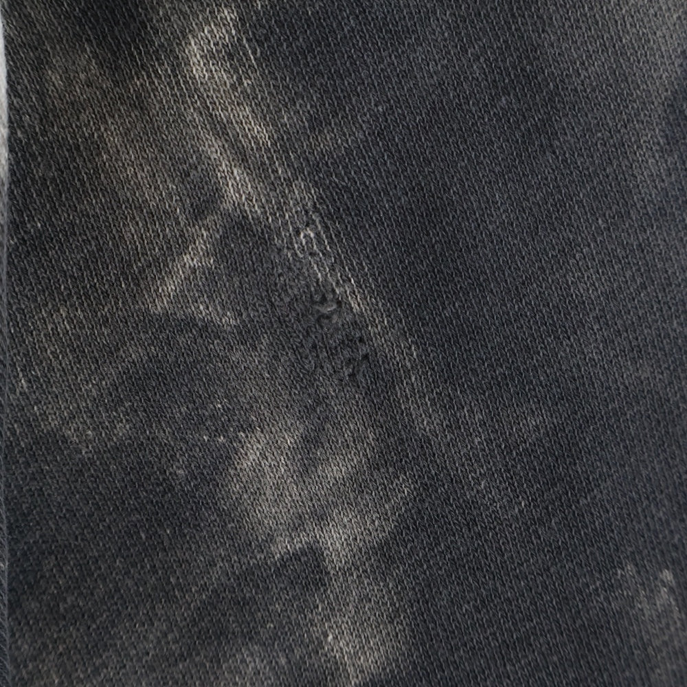 CHAMPION(チャンピオン) 60S UNIVERSITY MINNESOTA FLOCKY SWEAT RUN TAG 大文字ランタグ フロッキー スウェット ブラック