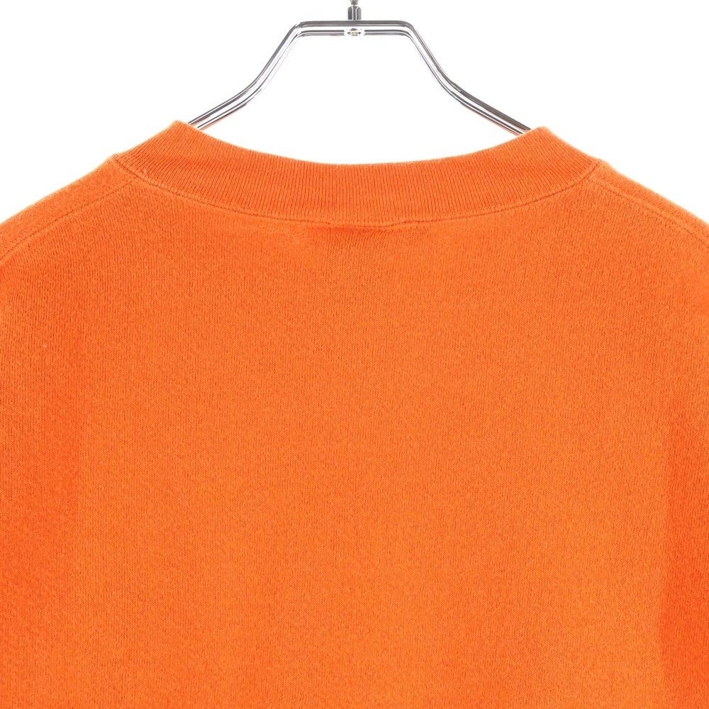 RALPH LAUREN(ラルフローレン) 90S PULLOVER LOGO SWEAT ロゴ刺繍 スウェット オレンジ