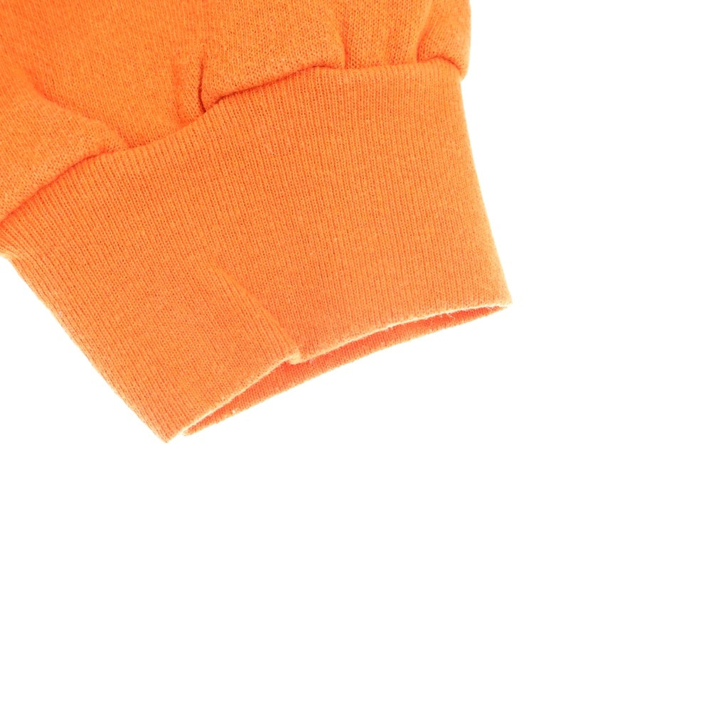 RALPH LAUREN(ラルフローレン) 90S PULLOVER LOGO SWEAT ロゴ刺繍 スウェット オレンジ