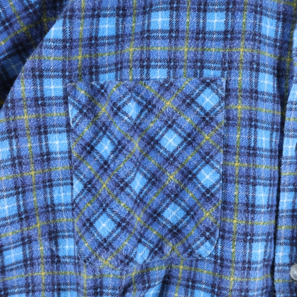 VINTAGE(ヴィンテージ) FIN JC PENNEY CHECK SHIRT ブルー