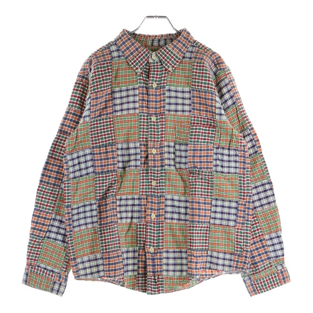 J.CREW(ジェイクルー) 90S VINTAGE CHECK SHIRT 巨人タグ チェックシャツ マルチカラー