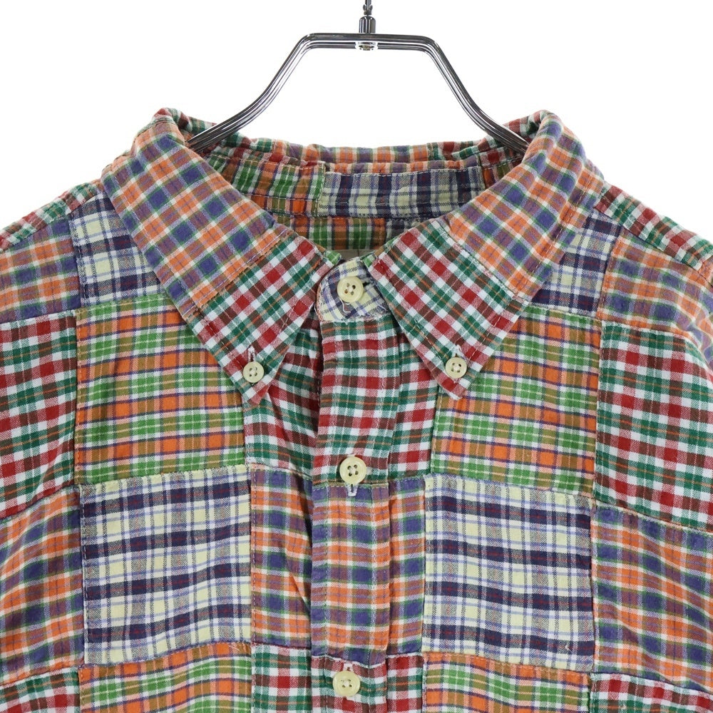 J.CREW(ジェイクルー) 90S VINTAGE CHECK SHIRT 巨人タグ チェックシャツ マルチカラー