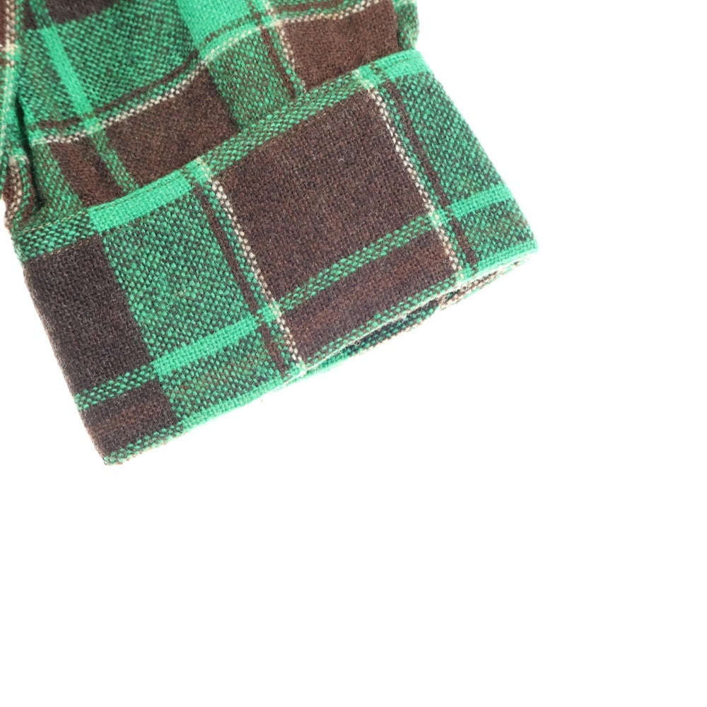 VINTAGE(ヴィンテージ) 50S SPORTOP CHECK L/S SHIRT チェック 長袖シャツ グリーン/ブラウン