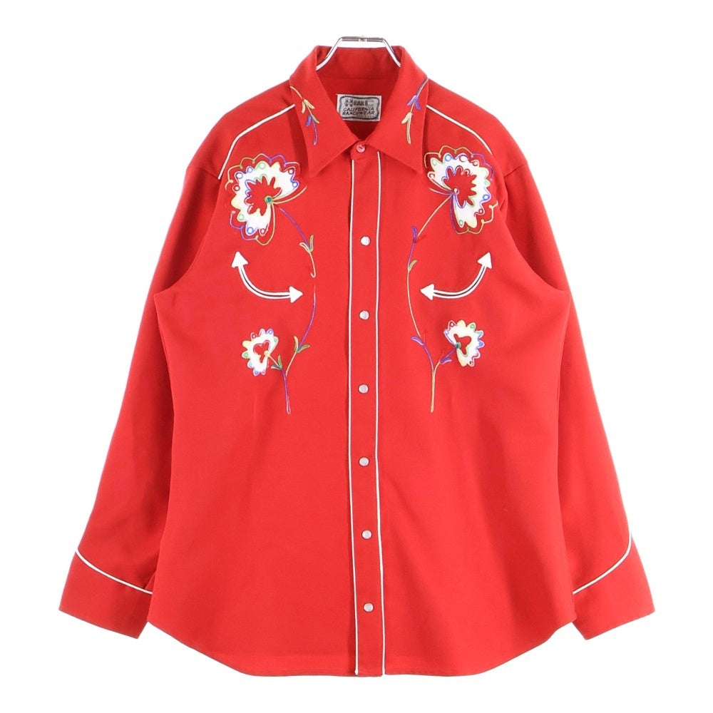 HBARC(エイチバーシー) 60s VINTAGE WESTERN SHIRT ヴィンテージ 花柄