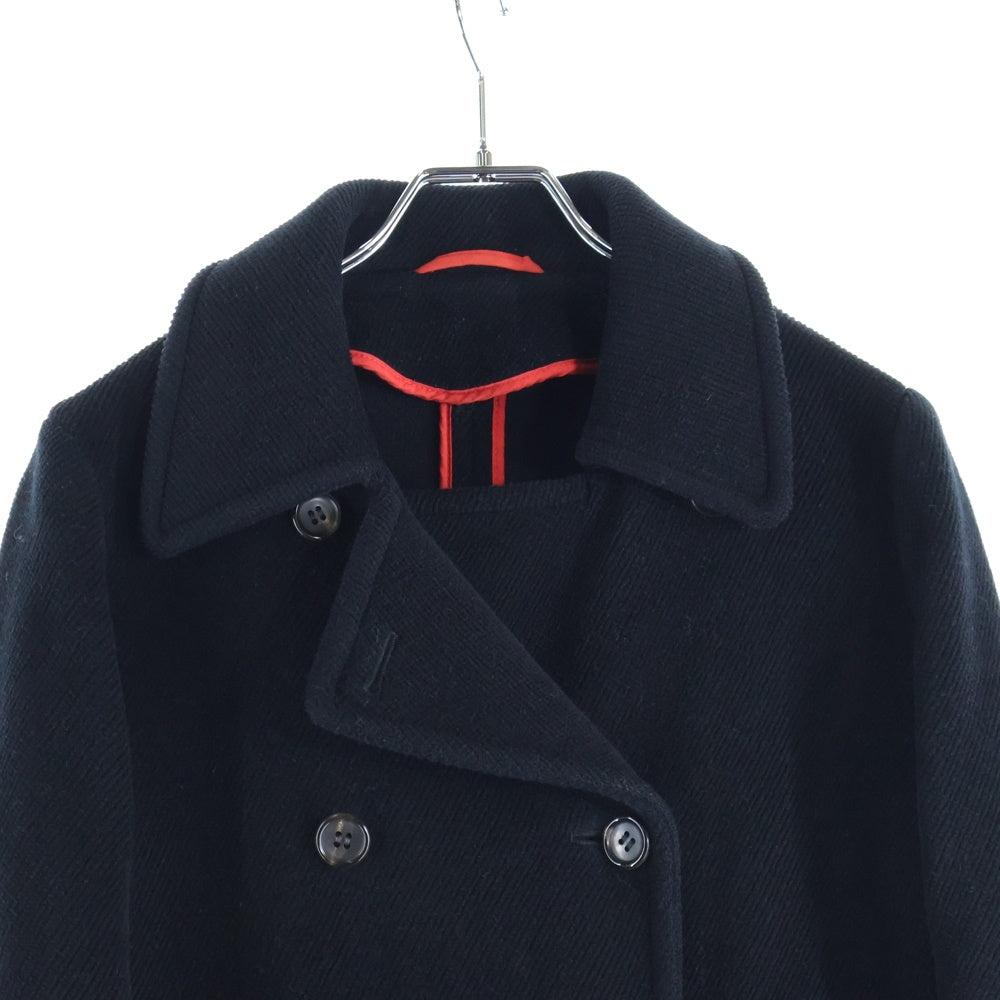NO BRAND(ノーブランド) 03AW INVERTERE MADE IN ENGLAND WOOL COAT インバーティア イギリス製 ウール コート ブラック WSTCWA-AW03 レディース