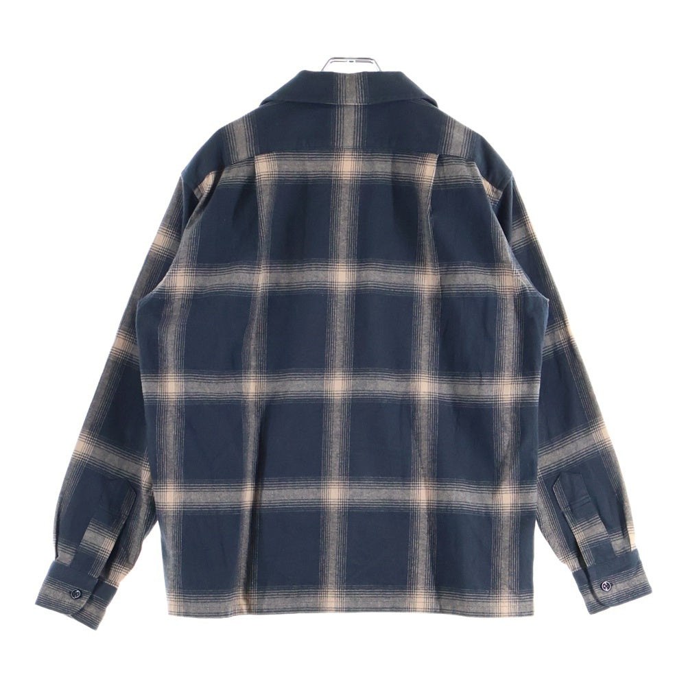 PENDLETON(ペンドルトン) オンブレチェック 長袖シャツ ブラック/ベージュ 2475-9209