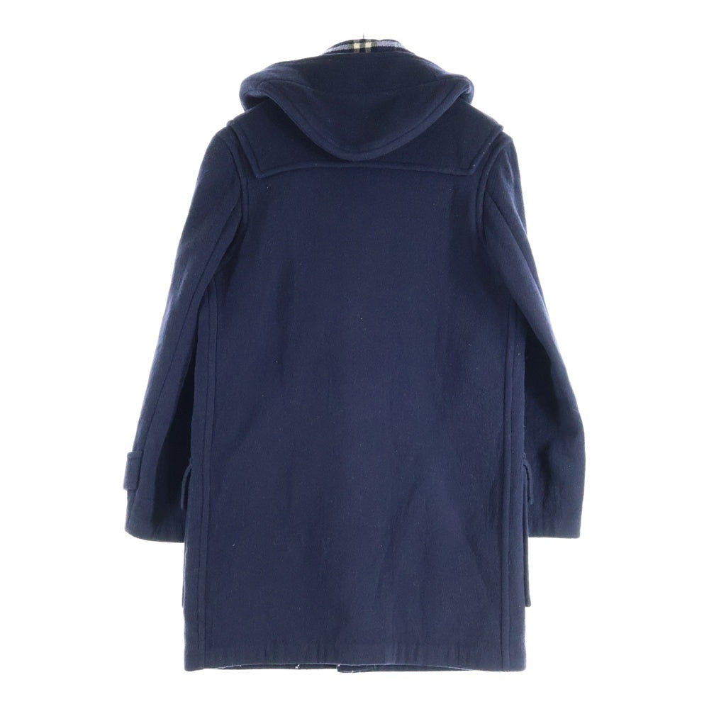 BURBERRY LONDON(バーバリーロンドン) 裏地チェック ダッフルコート ネイビー JR33143