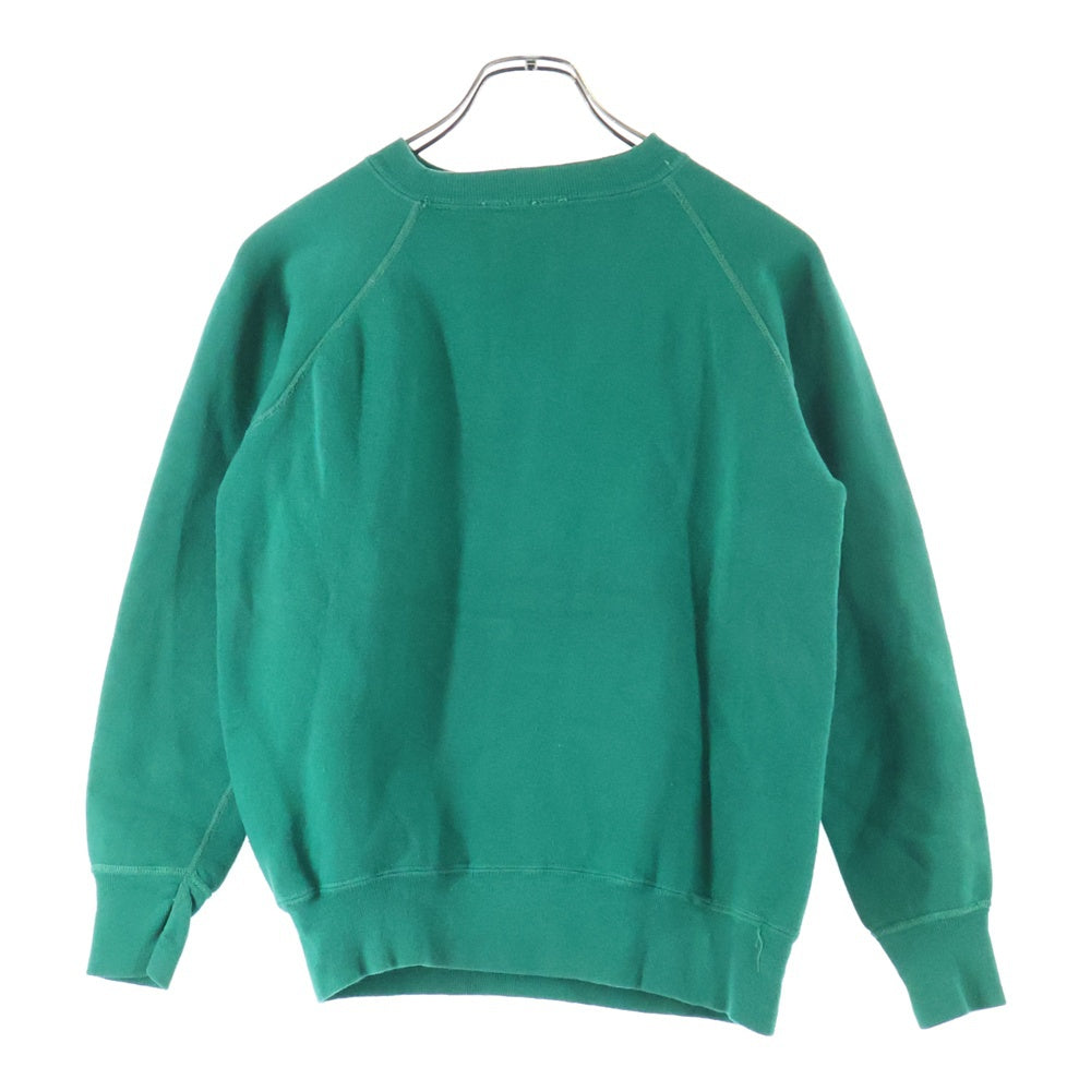 VINTAGE(ヴィンテージ) 60S CHI TRIELLAS FLOCKY SWEAT フロッキー 脇ガゼット グリーン