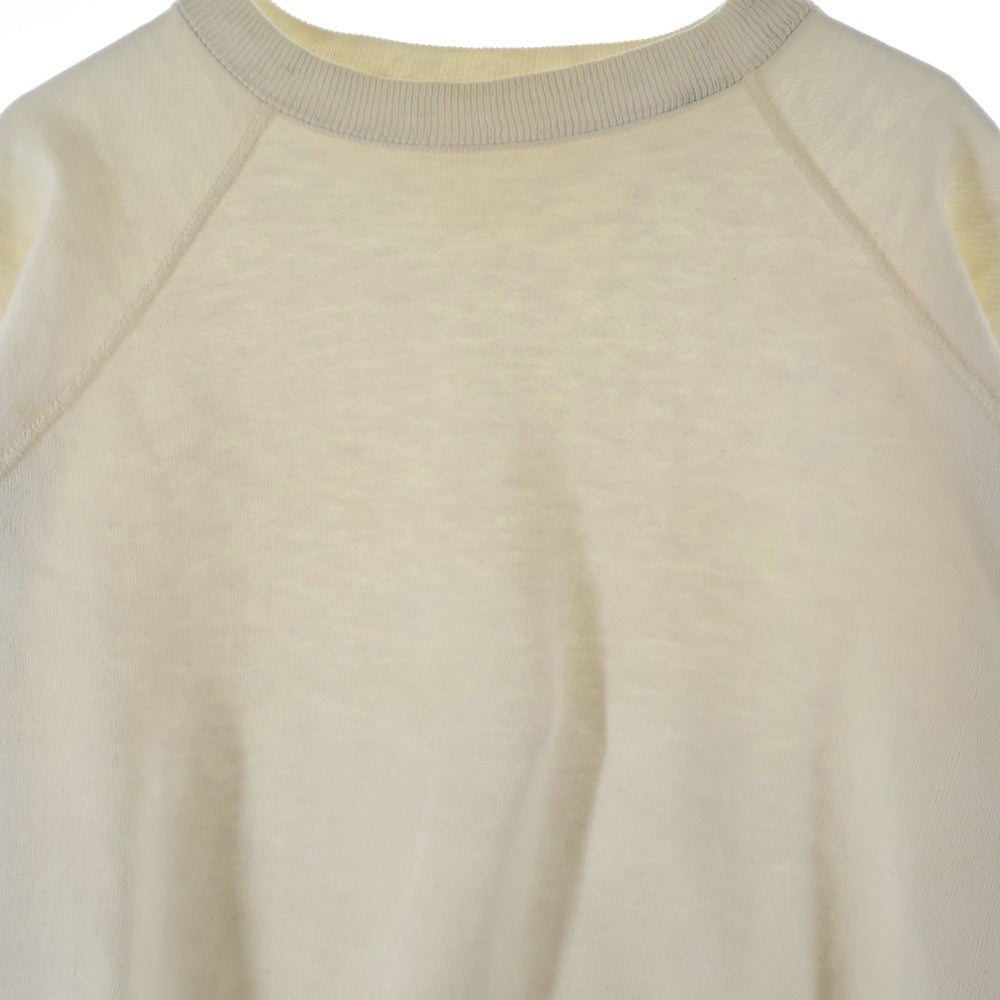 VINTAGE(ヴィンテージ) 50S PULLOVER SWEAT 脇ガゼット プルオーバー ラグラン スウェット トレーナー ホワイト