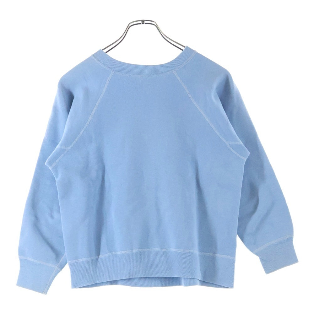 VINTAGE(ヴィンテージ) 50S ADAMS STATE COLLEGE PULLOVER FLOCKY SWEAT アダムス フロッキー プルオーバー スウェット トレーナー ブルー