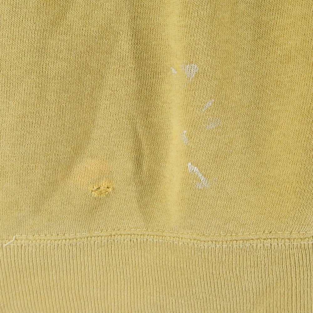VINTAGE(ヴィンテージ) 50S ALPINE CAMP PULLOVER SWEAT 袖ステッチ貫通 プルオーバー スウェット トレーナー イエロー
