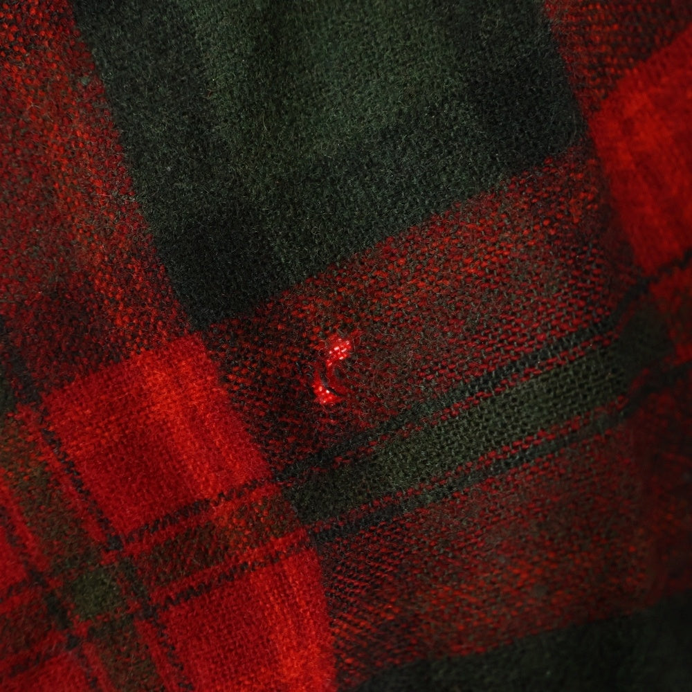PENDLETON(ペンドルトン) 50S VNTAGE WOOL L/S CHECK SHIRT ヴィンテージ ウール チェック 長袖シャツ レッド/カーキ/ブラック