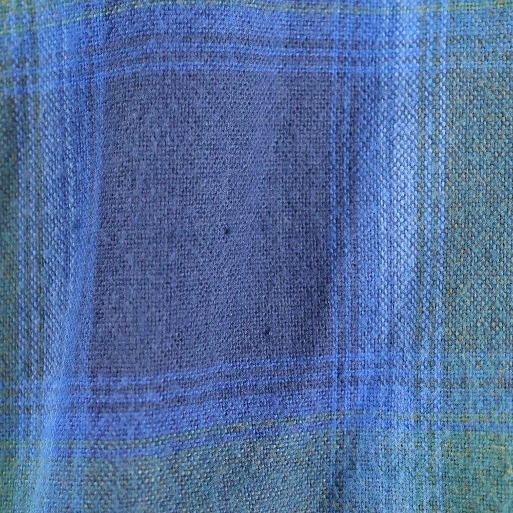 PENNEYS TOWNCRAFT(ぺニーズタウンクラフト) 60S VINTAGE OMBRE L/S CHECK SHIRT ヴィンテージ オンブレ チェック 長袖シャツ ブルー/グリーン