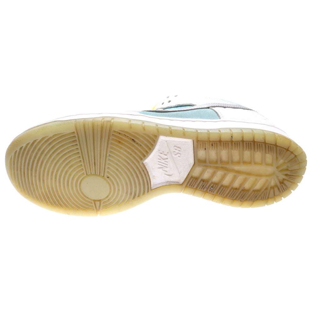 NIKE(ナイキ) × FTC フットザコーチャー SB DUNK LOW ダンク ロウ ローカット スニーカー ブルー/ホワイト/イエロー US10/28cm DH7687-400