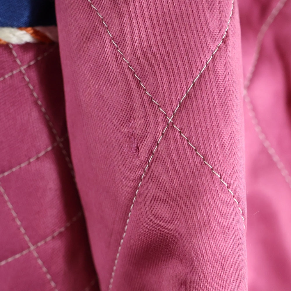 VINTAGE(ヴィンテージ) 40S GUILTING SUKA GOWN JACKET DRAGON 龍 刺繍 スカガウン ブルー/ボルドー