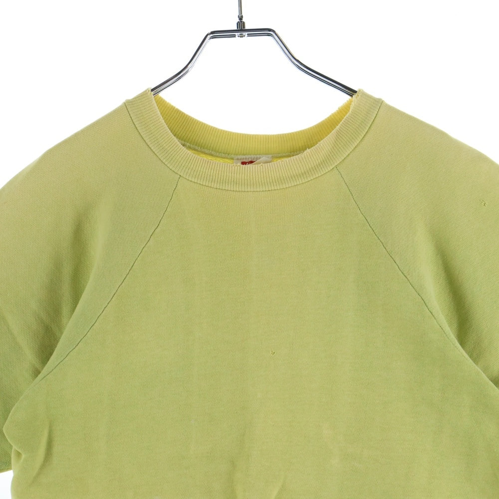 VINTAGE(ヴィンテージ) 60s Hanes Breeze Shield S/S Sweat ヘインズ ブリーズシールド 半袖クルーネックスウェット イエロー