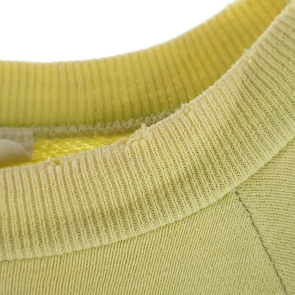 VINTAGE(ヴィンテージ) 60s Hanes Breeze Shield S/S Sweat ヘインズ ブリーズシールド 半袖クルーネックスウェット イエロー