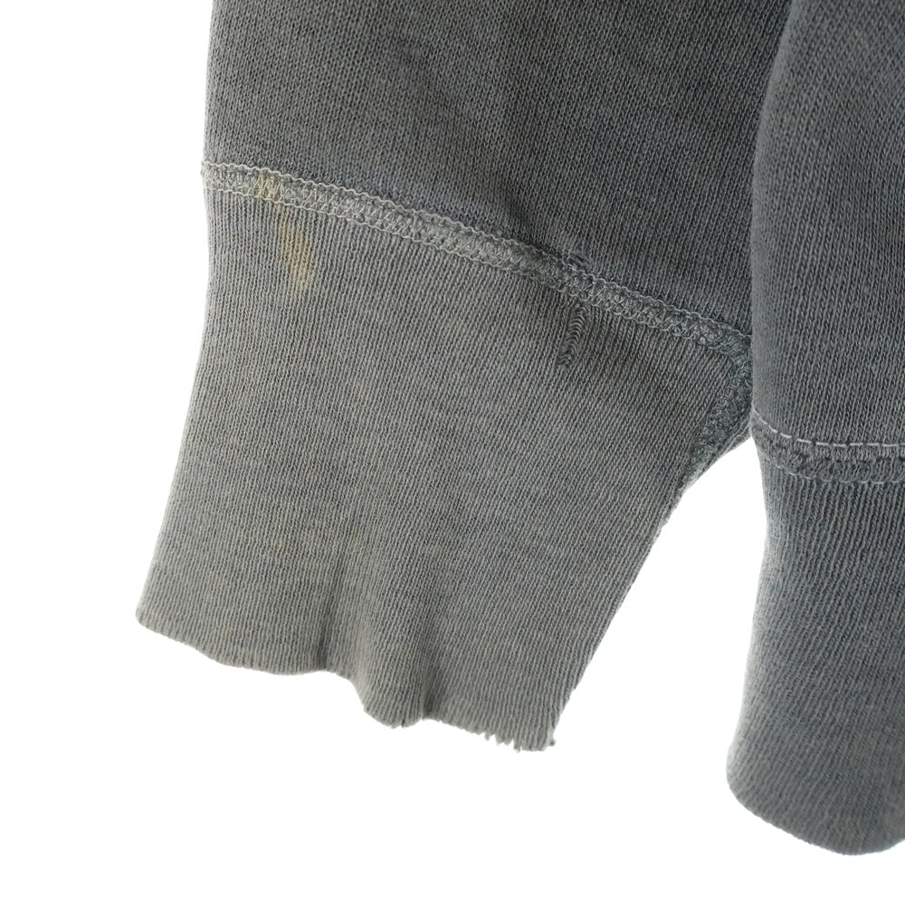 VINTAGE(ヴィンテージ) 60-70s 無地クルーネックスウェット ダークグレー 長袖トレーナー