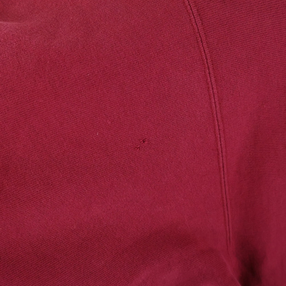 CHAMPION(チャンピオン) 90s REVERSE WEAVE スナップボタン C刻印 カーディガン レッド