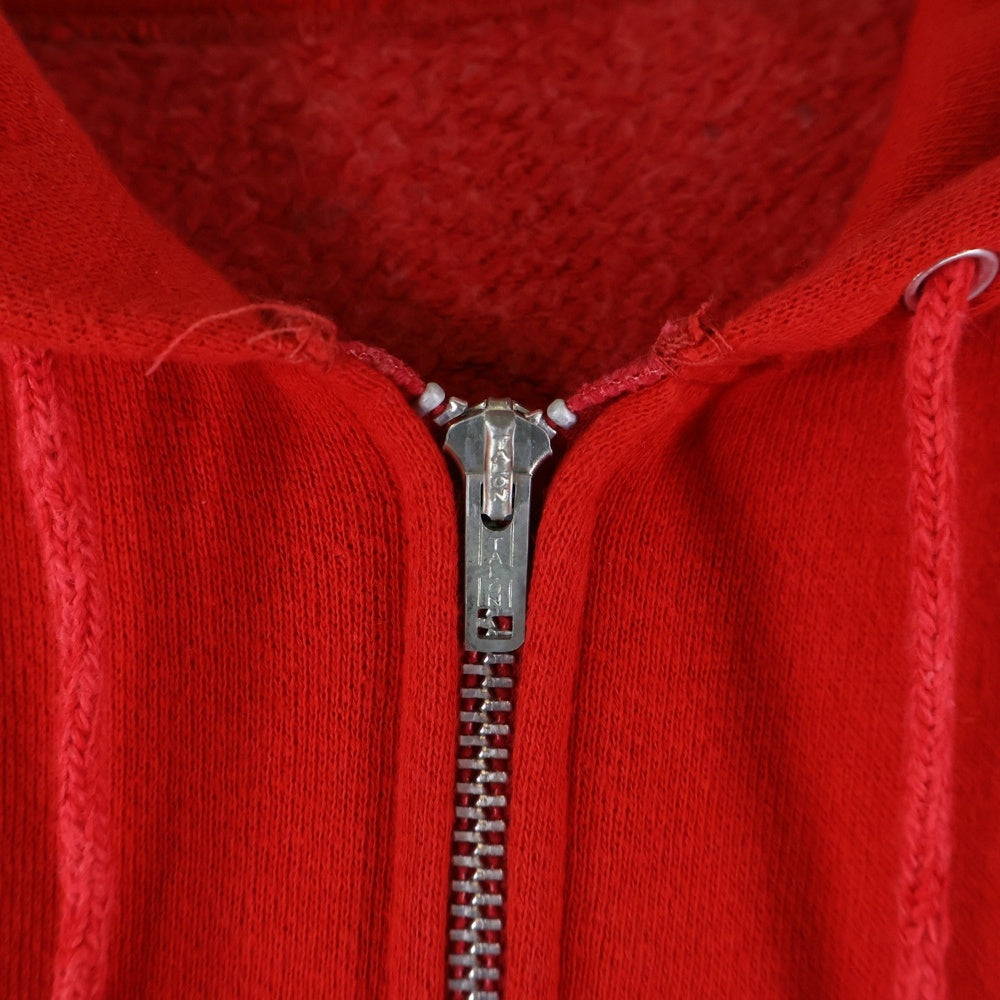 VINTAGE(ヴィンテージ) 70s TALONZIP USA製 ジップアップパーカー レッド