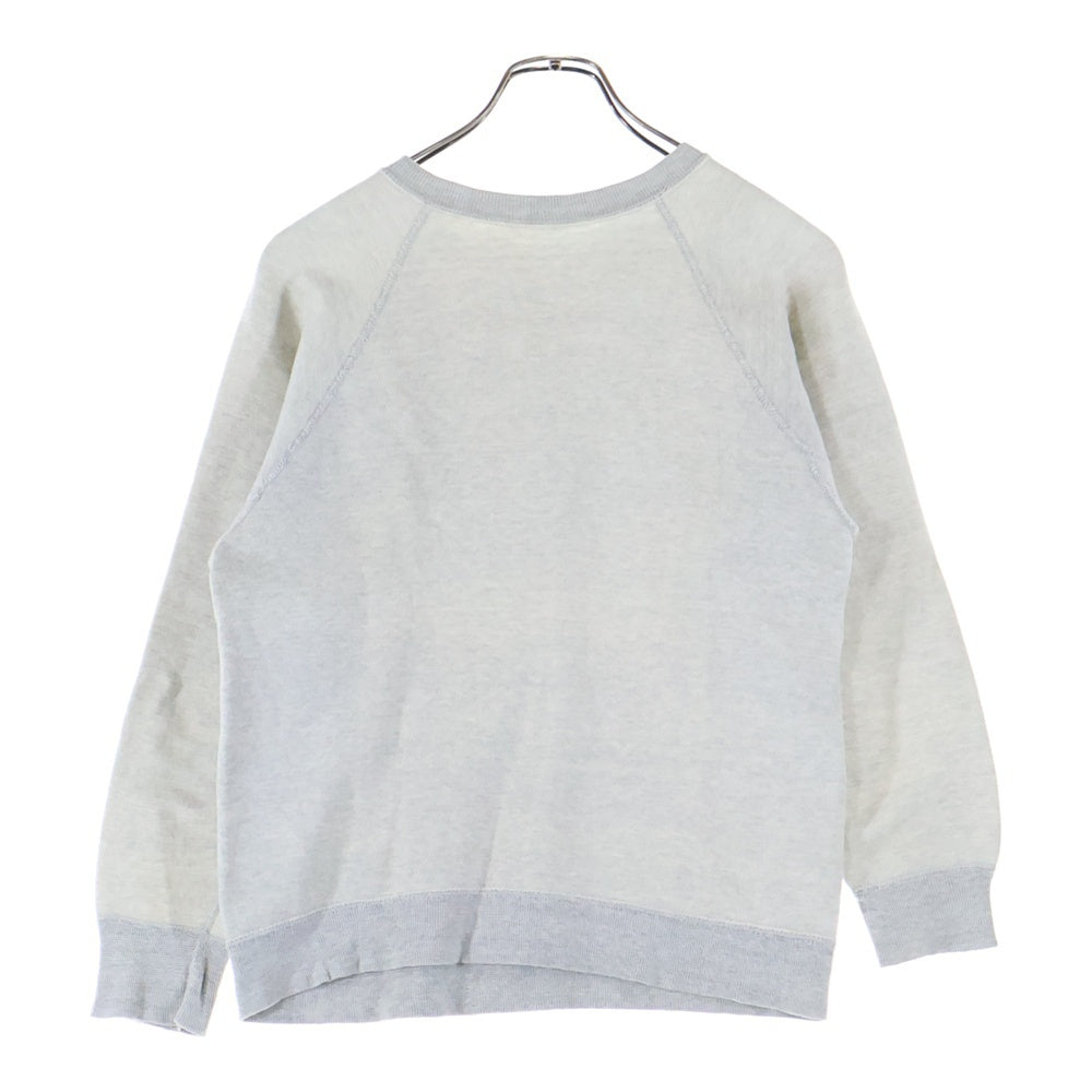 VINTAGE(ヴィンテージ) 60s USS NORTH CAROLINA WILMINGTON N.C SWEAT ラグランスリーブ 長袖スウェット トレーナー グレー