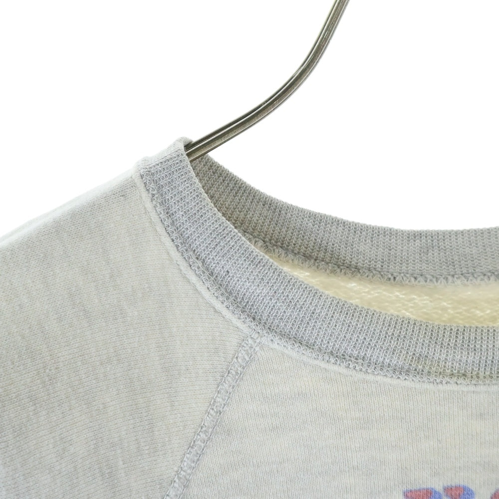 VINTAGE(ヴィンテージ) 60s USS NORTH CAROLINA WILMINGTON N.C SWEAT ラグランスリーブ 長袖スウェット トレーナー グレー