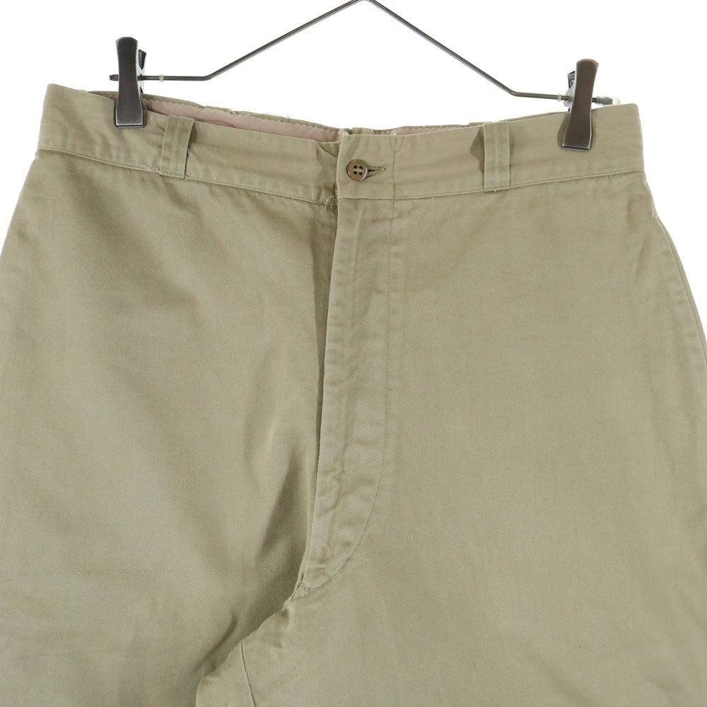 VINTAGE(ヴィンテージ) 60-70s US MILITARY チノトラウザーズ RAPID ZIP チノベージュ アーミーチノ ミリタリーパンツ