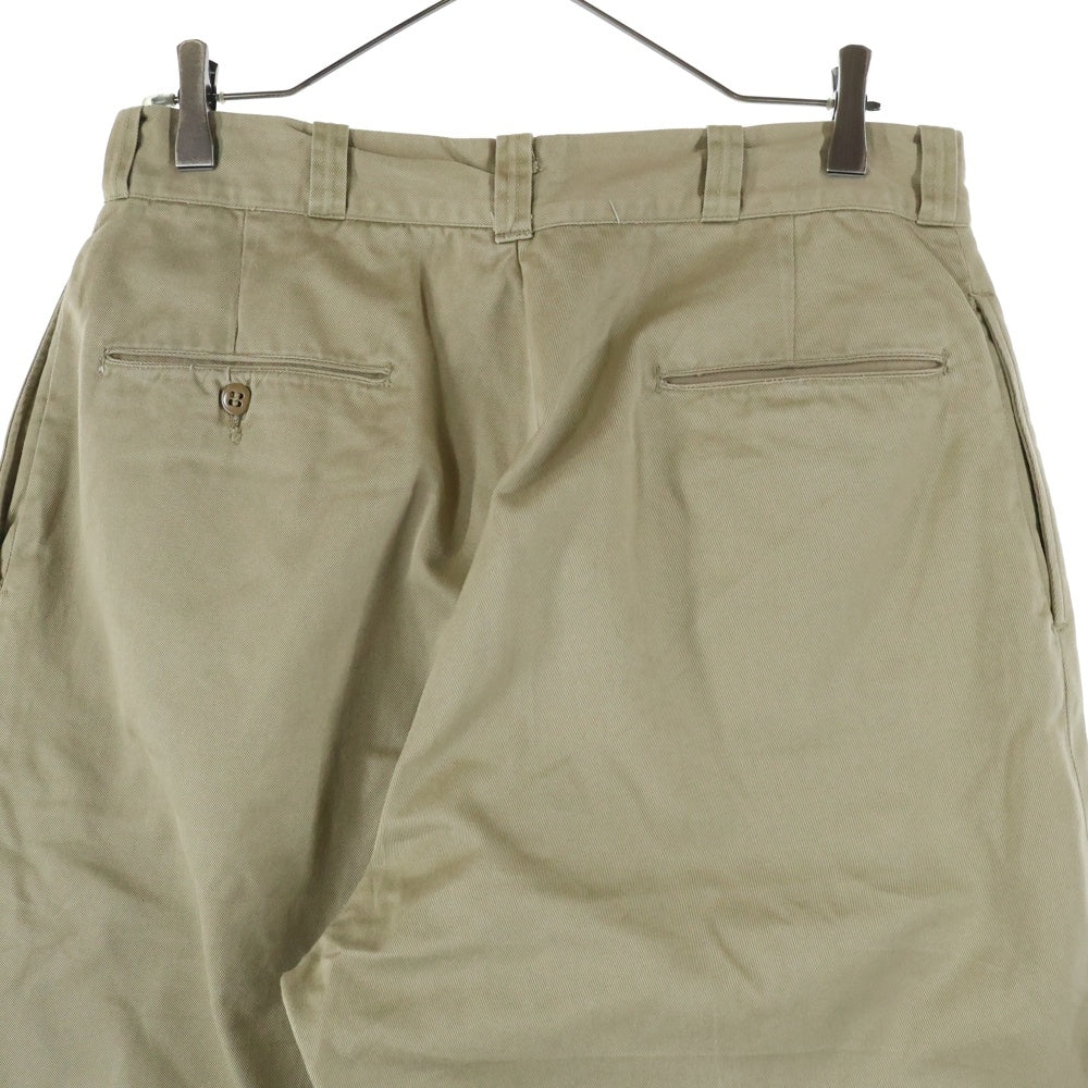 VINTAGE(ヴィンテージ) 60-70s US MILITARY チノトラウザーズ RAPID ZIP チノベージュ アーミーチノ ミリタリーパンツ
