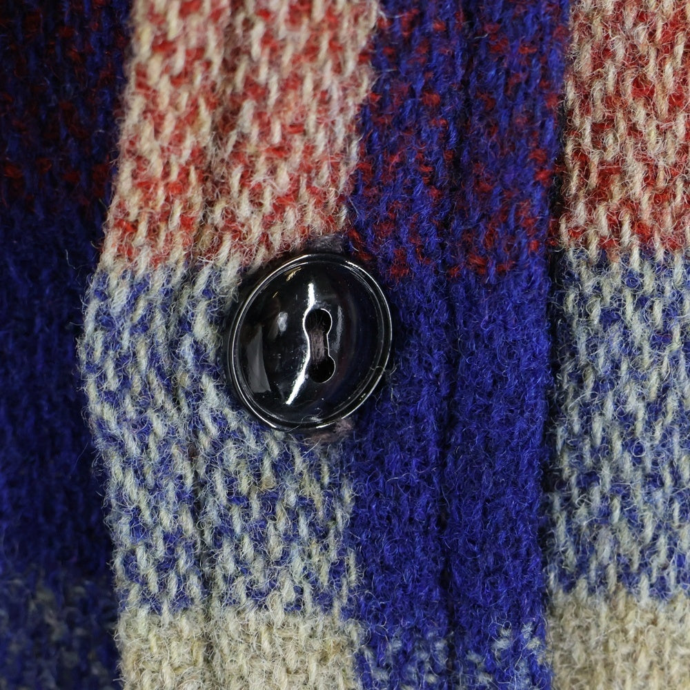 VINTAGE(ヴィンテージ) JOEMCCOY OUTDOORSMEN SPORTSWEAR チェック柄 ヘビー長袖シャツ Lot11 レッド/ブルー