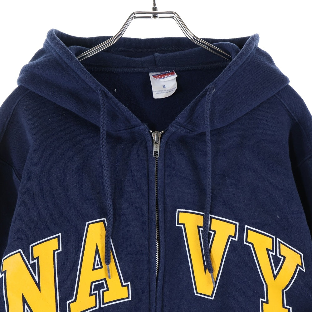 VINTAGE(ヴィンテージ) 90-00s FOFFE二枚タグ NAVY ZIP HOODIE