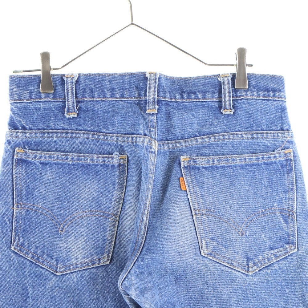 Levi's(リーバイス) 70s 684-0217 ボタン裏16 USA製 42TALONZIP オレンジタブ ビッグベル フレアデニムパンツ ジーンズ ブルー