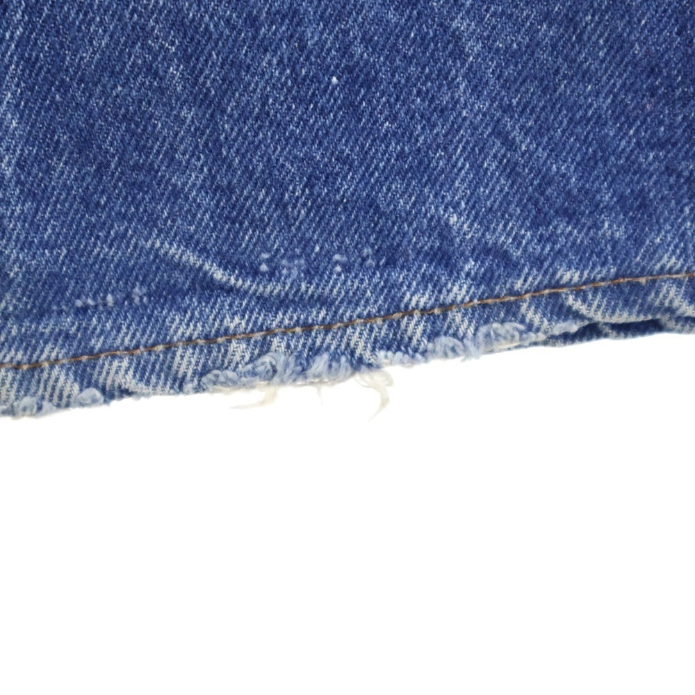 Levi's(リーバイス) 70s 684-0217 ボタン裏16 USA製 42TALONZIP オレンジタブ ビッグベル フレアデニムパンツ ジーンズ ブルー