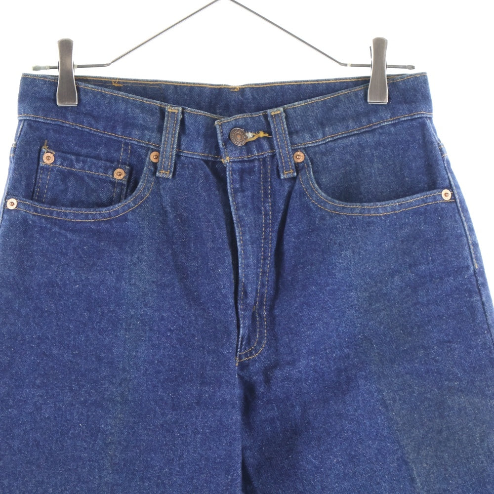 Levi's(リーバイス) 90s 510 510-0217 ボタン裏525 USA製 スリムフィットストレートデニムパンツ インディゴブルー