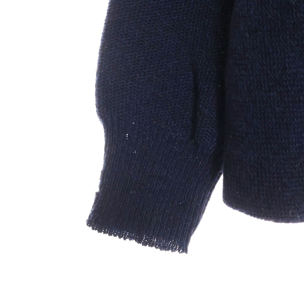 VINTAGE(ヴィンテージ) 60S ROMA WOOL ALPACA CARDIGAN ローマ ウール アルパカ カーディガン ネイビー/ホワイト