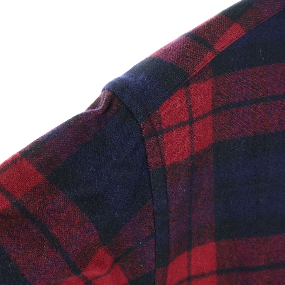 PENDLETON(ペンドルトン) 50S VINTAGE WOOL L/S CHECK SHIRT ヴィンテージ ウール 長袖シャツ レッド/ネイビー