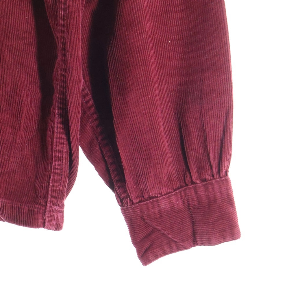 VINTAGE(ヴィンテージ) 40-50S BRENT CORDUROY L/S SHIRT ブレント コーデュロイ シャツ レッド