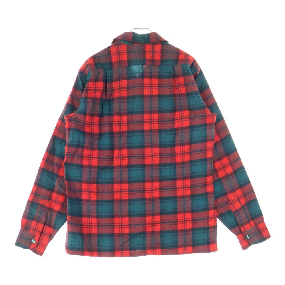 PENDLETON(ペンドルトン) 50S VINTAGE WOOL L/S CHECK SHIRT ヴィンテージ ウール チェック 長袖シャツ レッド/グリーン